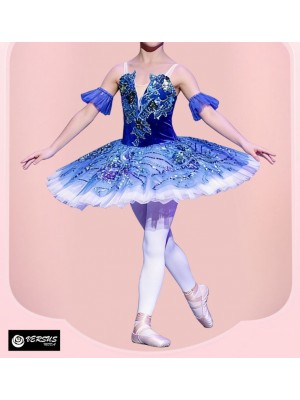 Vestito Tutù Saggio Danza Bambina Donna Woman Girl Ballet Tutu Dress DANC281